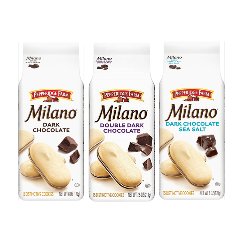 Milano Double Dark Chocolate Cookies