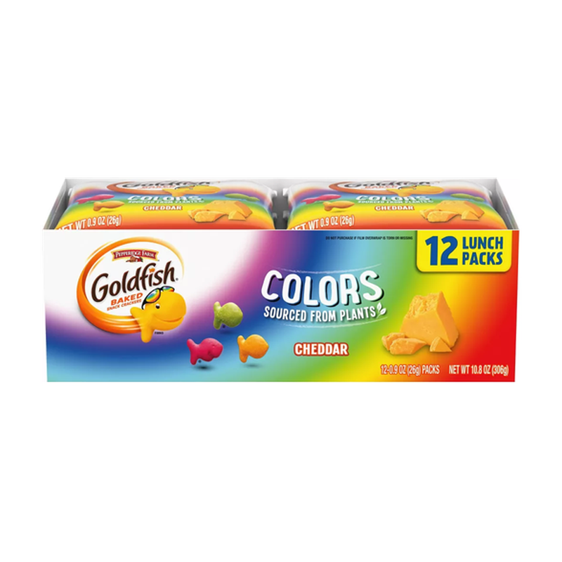 Goldfish Colors Cheddar