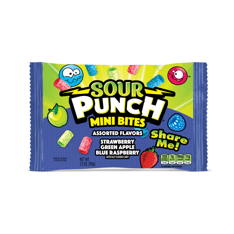 Sour Punch Mini Bites Assorted