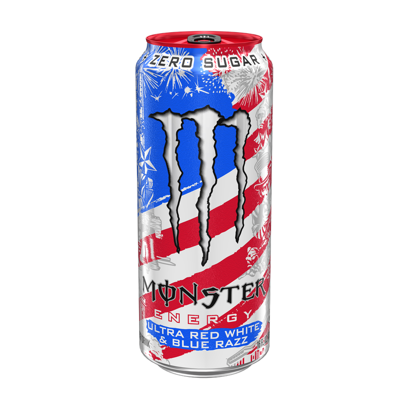 Monster Energy Ultra Red zero sugar drink