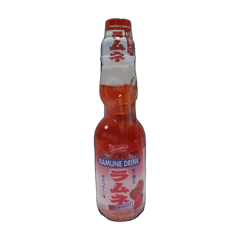 Shirakiku Carbonated Drink Strawberry