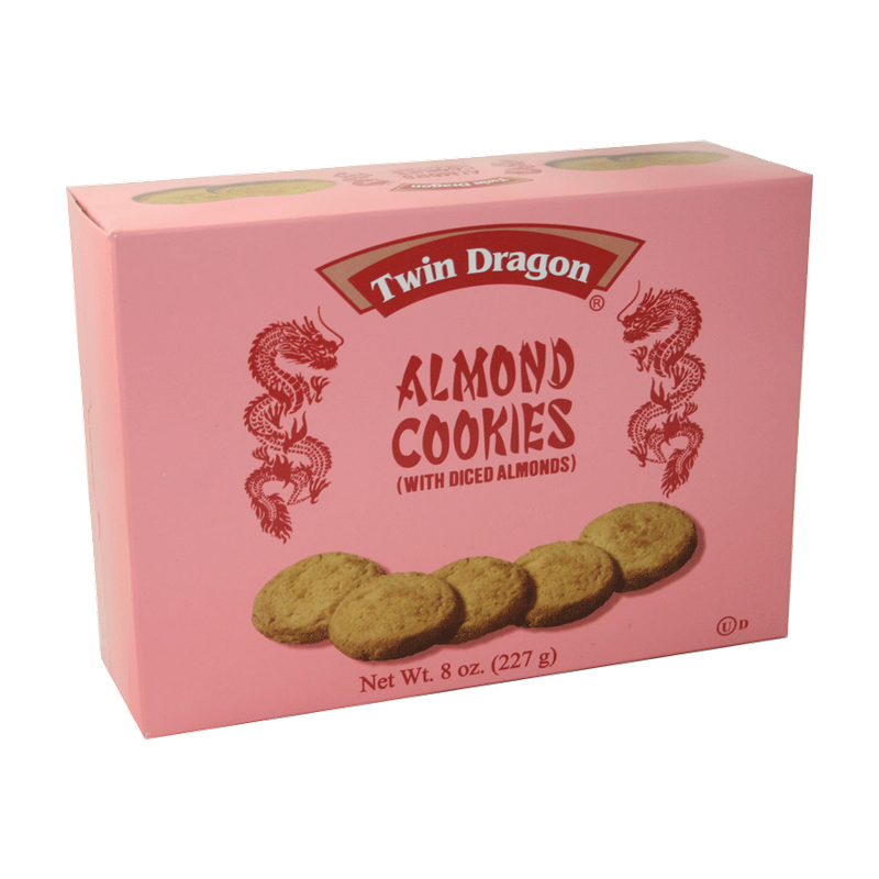 Twin Dragon Almond Cookies