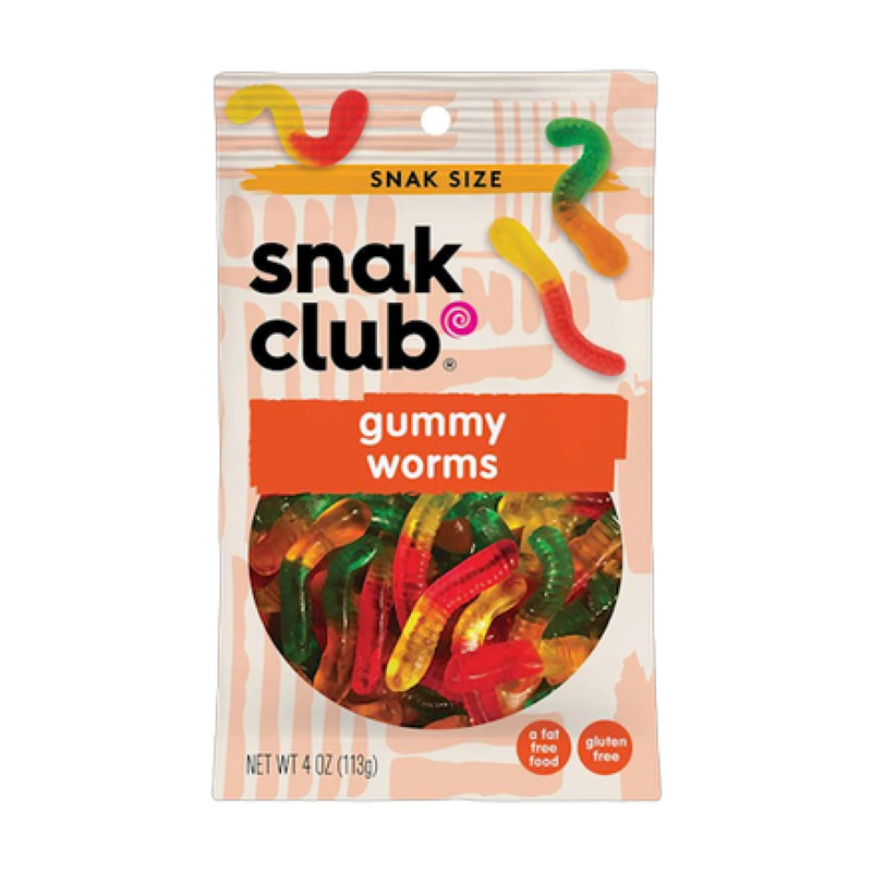 Snak club gummy worms