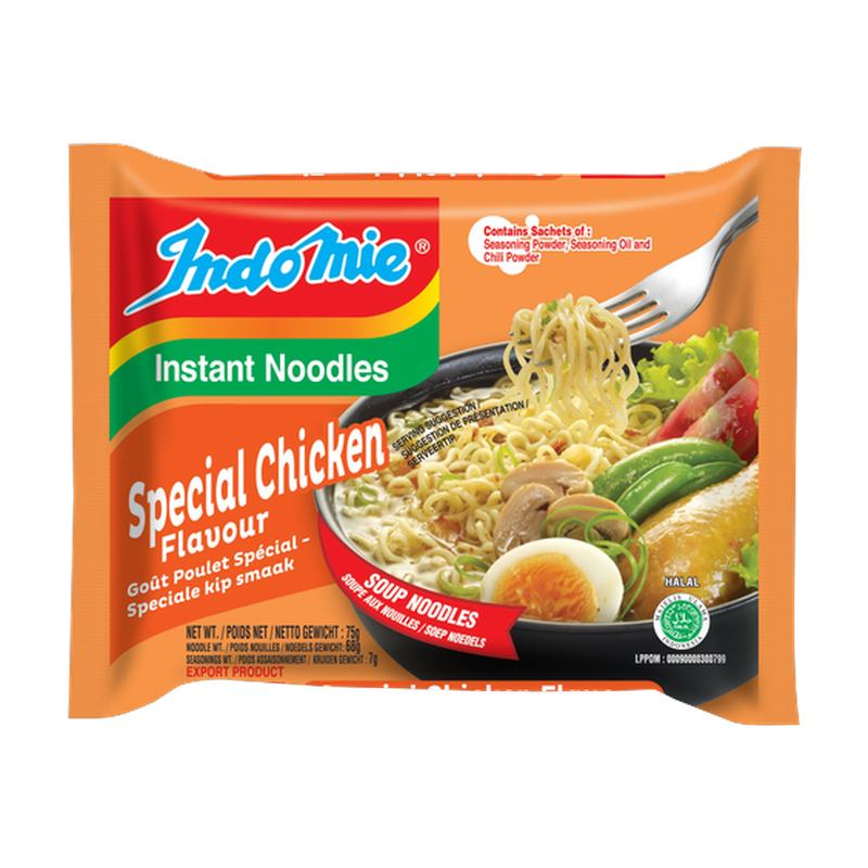 Indomie Pop Mie Instant Cup Noodles Chicken Curry Flavor