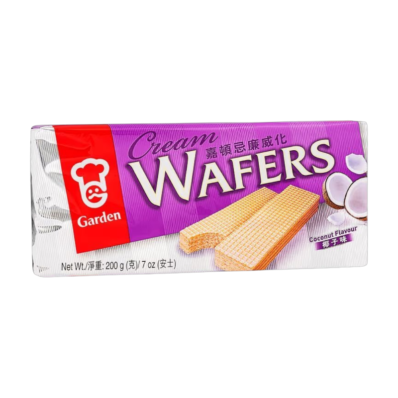 Garden Cream Waffers Coconut