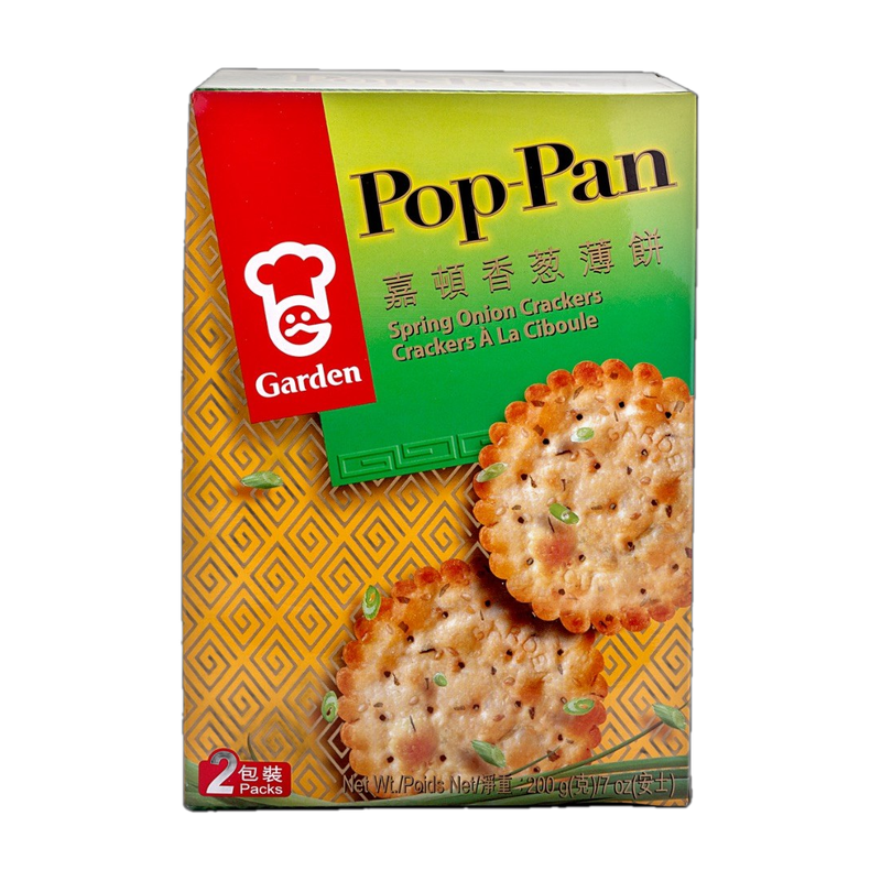 Garden Pop-pan Spring Onion Crackers A La Ciboule