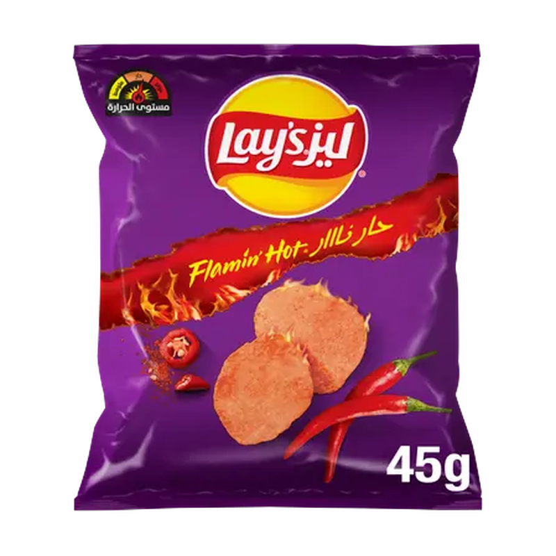 Lay's MAXX Deep Ridged Hot Wings