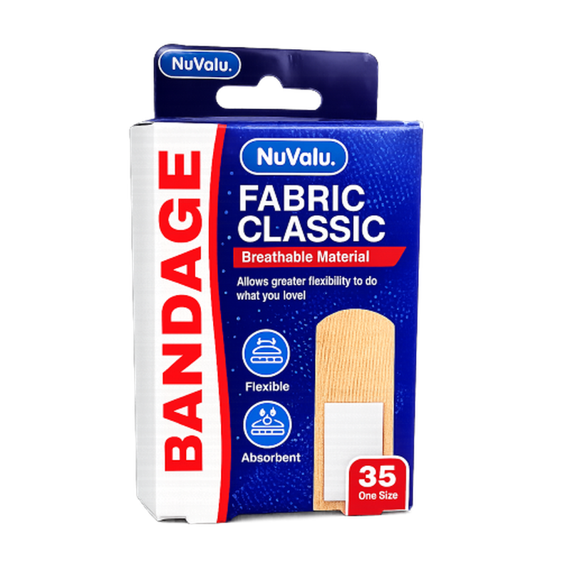 Nuvalu Sheer Multiple Assorted Bandages1x1's