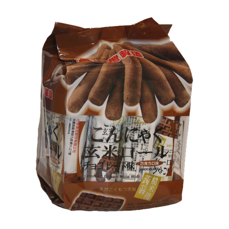 Pei Tien Konjac Brown Rice Roll Chocolate Flavor