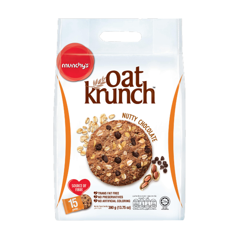 Munchy's Oat Krunch Oat&Grain Crisps - Smoky Bbq