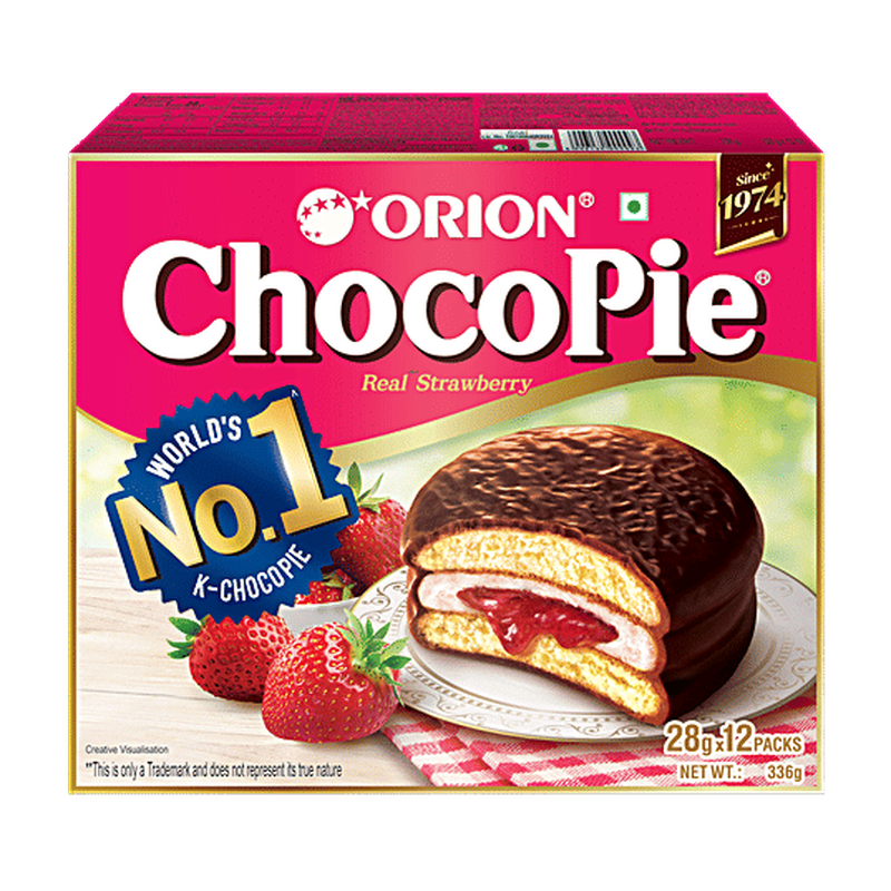 Edo Pack Choco Pie Strawberry