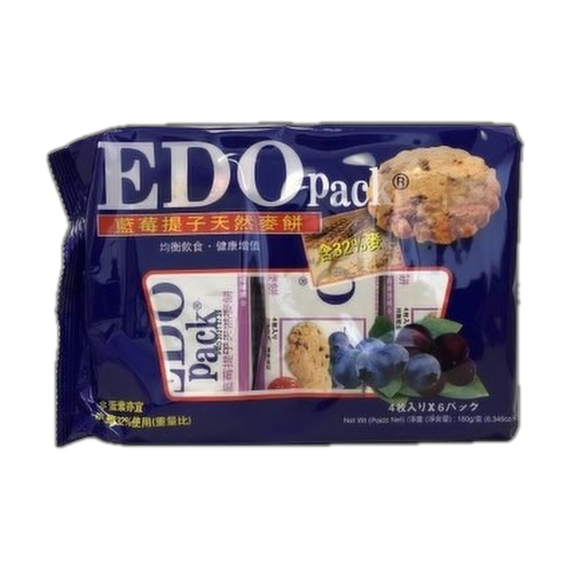 Edo Pack 269 Blueberry Raisin Oat Cracker
