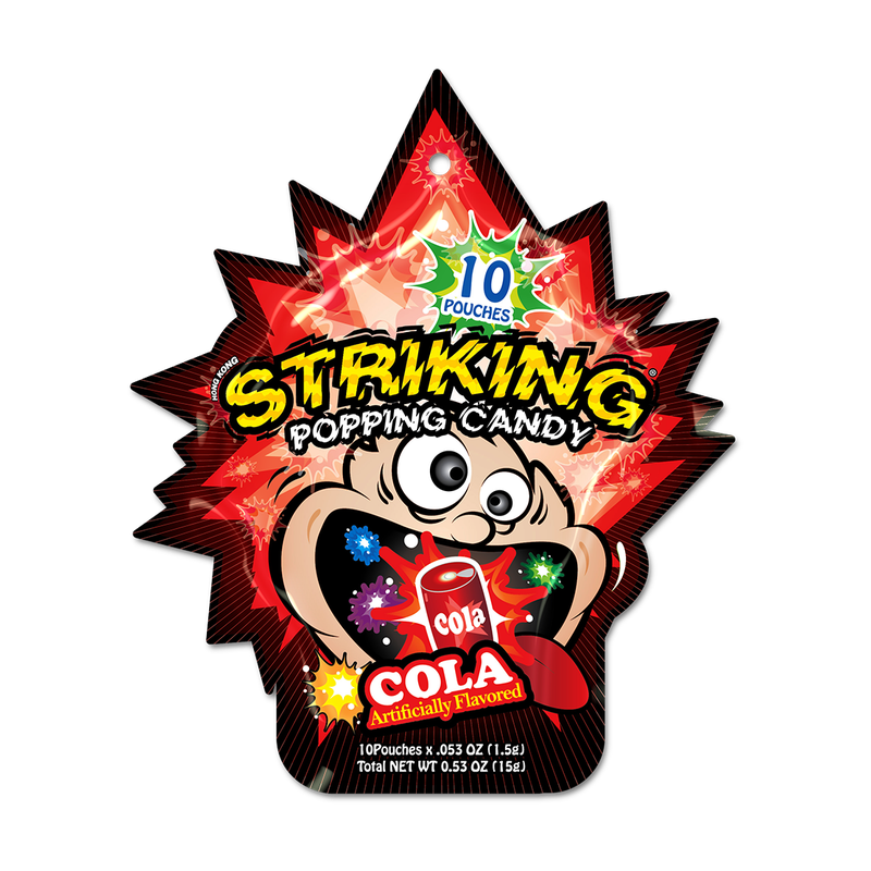 Striking Popping Candy Cola