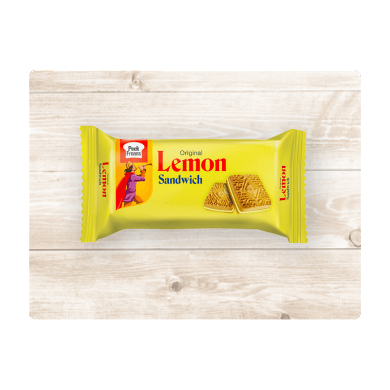 Brand's Lemon Flavor Sandwich Biscuits