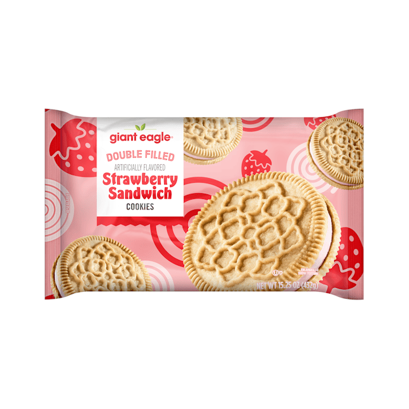Brand's Cranberry Flavor Sandwich Biscuits