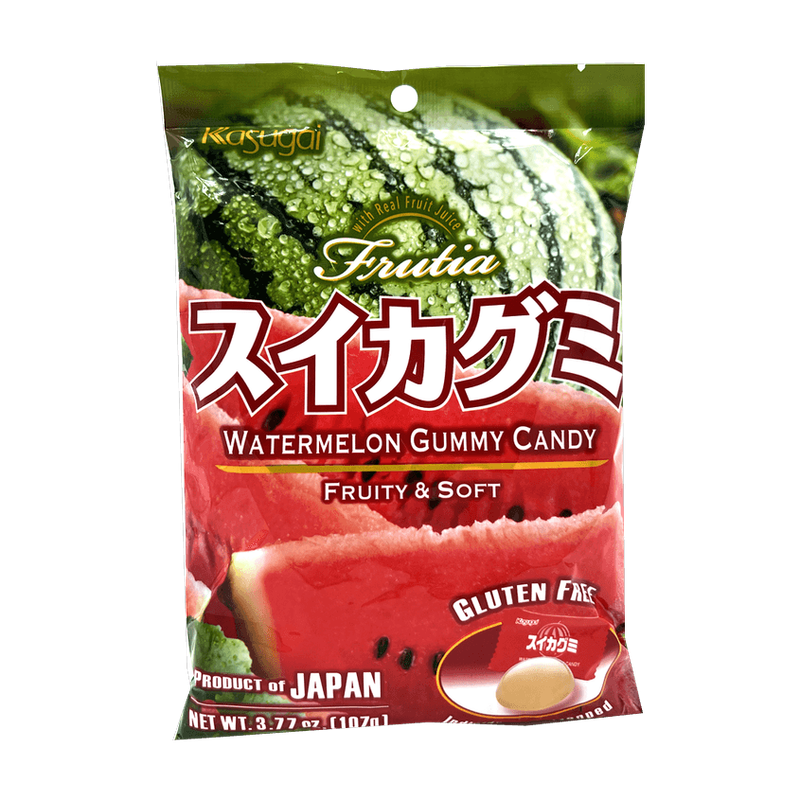 Kasugai Frutia Watermelon Gummy Candy