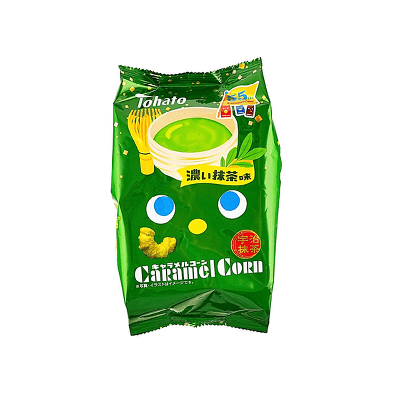 Caramel Corn in a limited-edition Rich Matcha