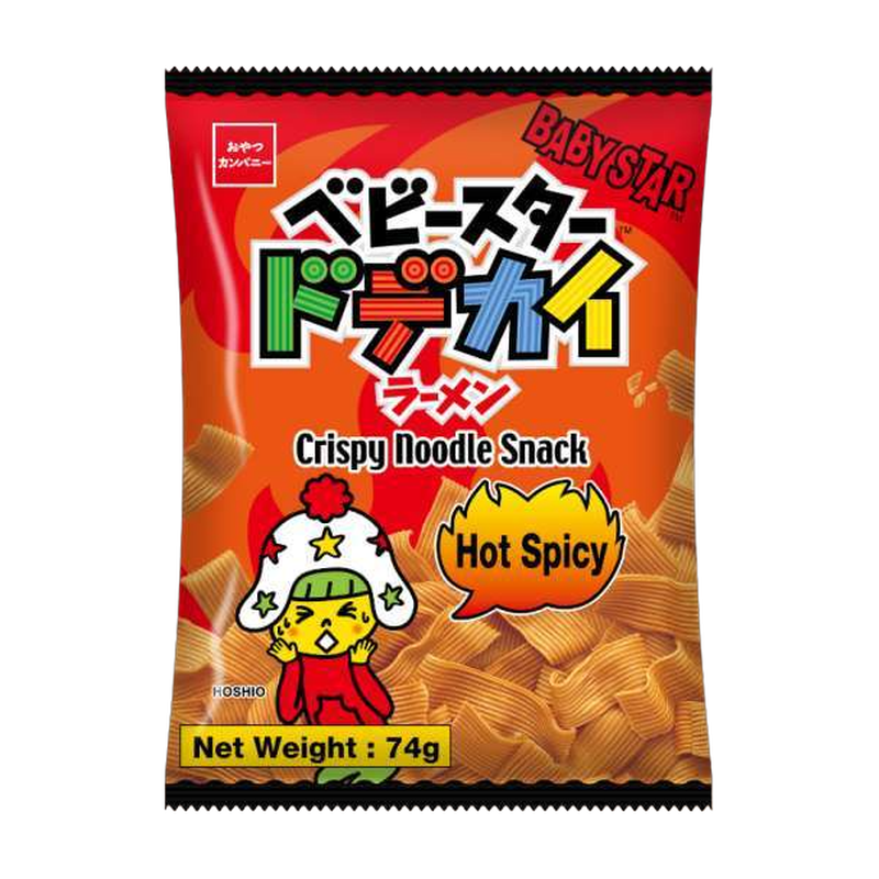 Baby Star Crispy Noodle Snack Hot Spicy