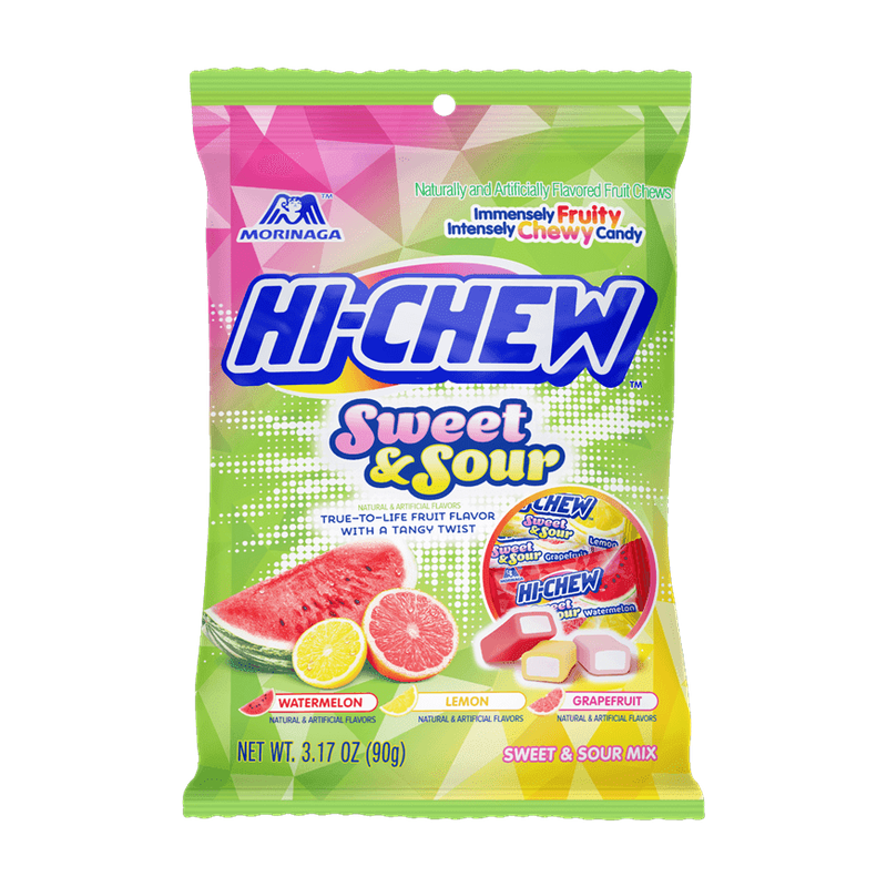 Morinaga Hi Chew Sweet & Sour (Lemon, Grapefruit, Watermelon)