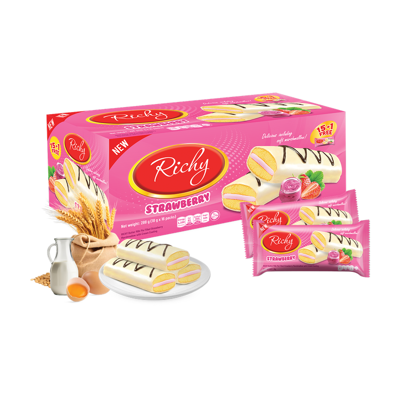 Creamcake Filled Strawberry