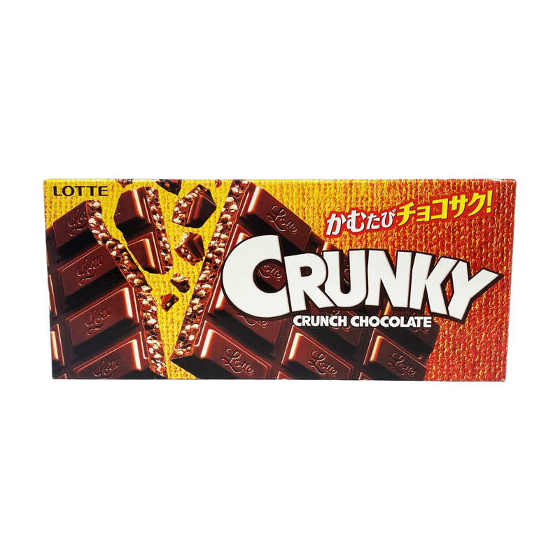 Lotte Crunky Crunch Chocolate bar