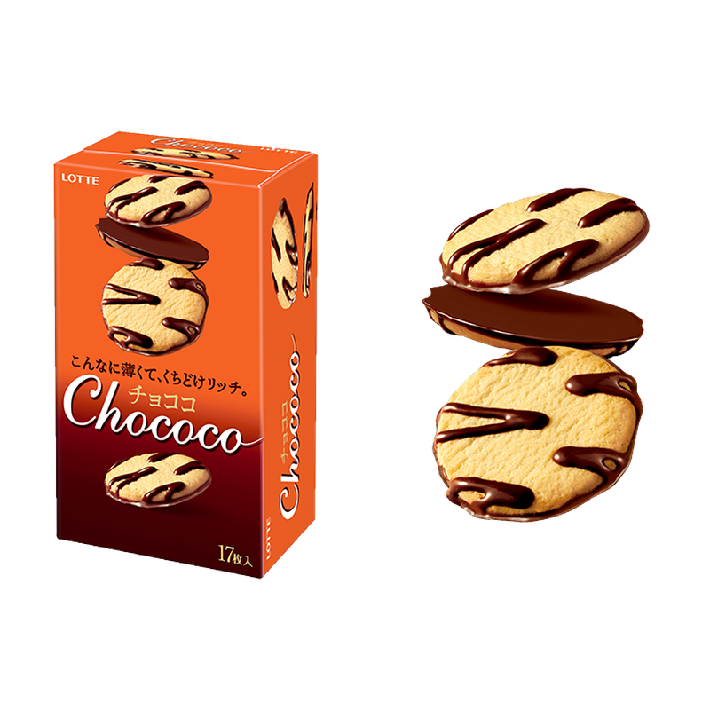 Lotte Chococo chocolate cookies