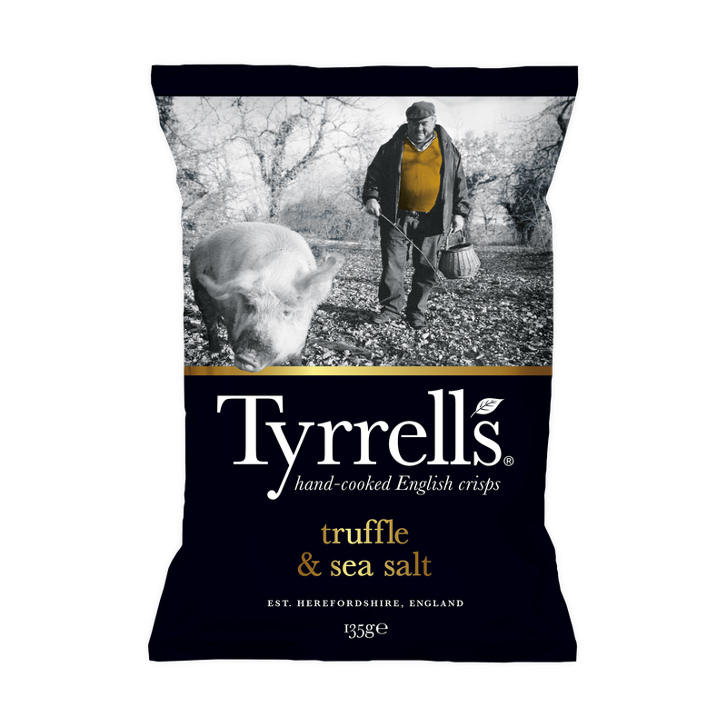 Tyrrells Black Truffle & Sea Salt