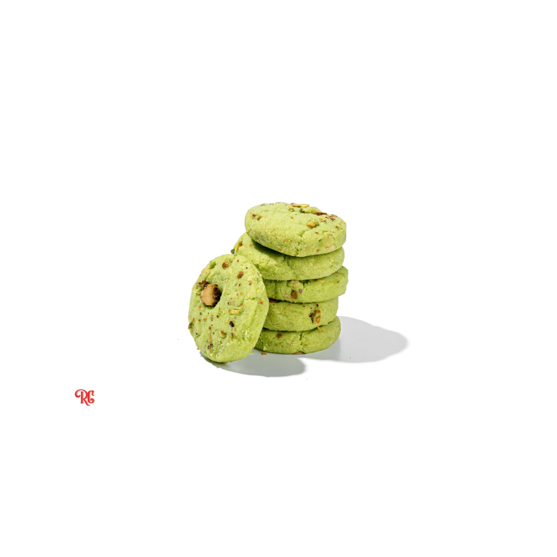 Snack Stacks Pistachio Crispy Cookies