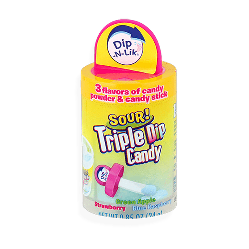 Dip-N-Lik Sour Triple Dip Candy