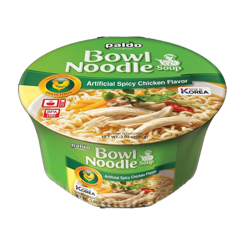 Paldo Funyum Mid Chicken Flavour Bowl Noodle