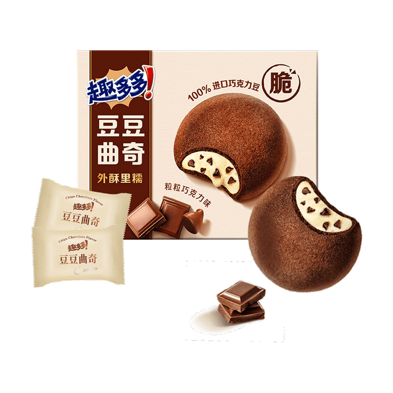 Qu Duoduo Crispy Cookies Grainy Chocolate Flavor