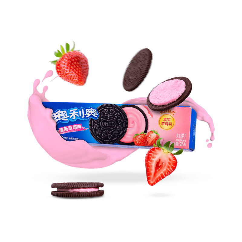 Oreo Strawberry Flavour