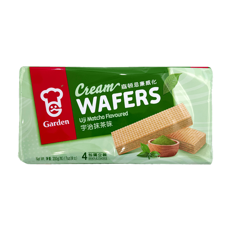 Garden Wafer Biscuits Matcha Flavor