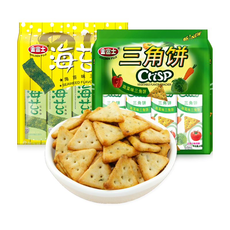 Golden Fuji Seaweed Flavor Cracker
