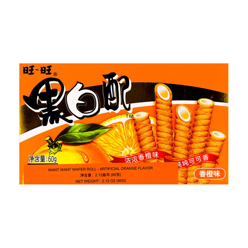 Want Want Orange Flavor