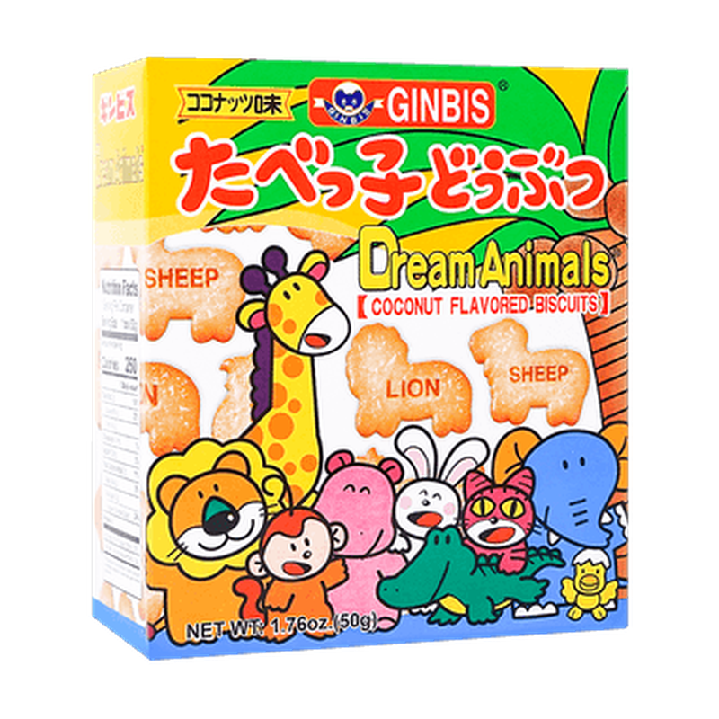 Ginbis Dream Animals Coconut Flavor