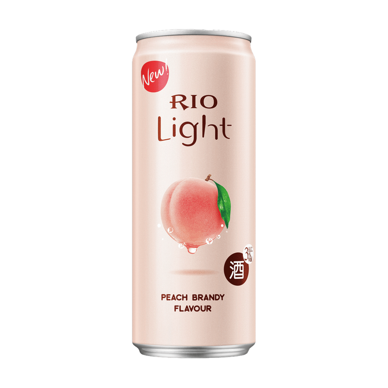 Rio Light Peach Brandy Flavour