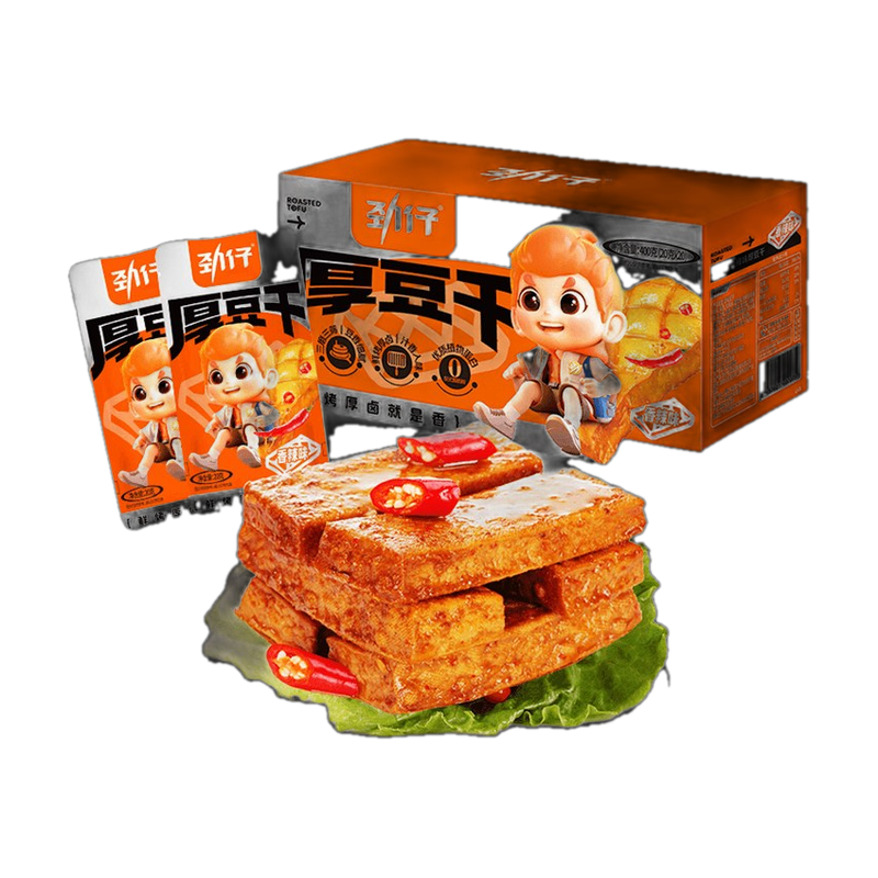 Inzai Spicy Roasted Tofu snacks mini