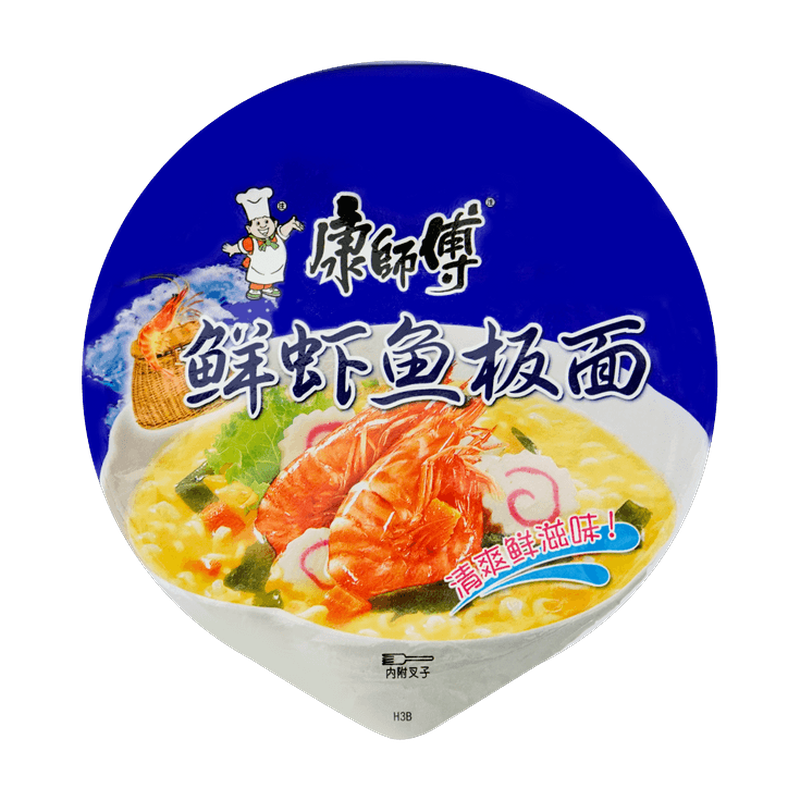 Master Kong Instant Bowl Noodles Fish & Shrimp Flavour