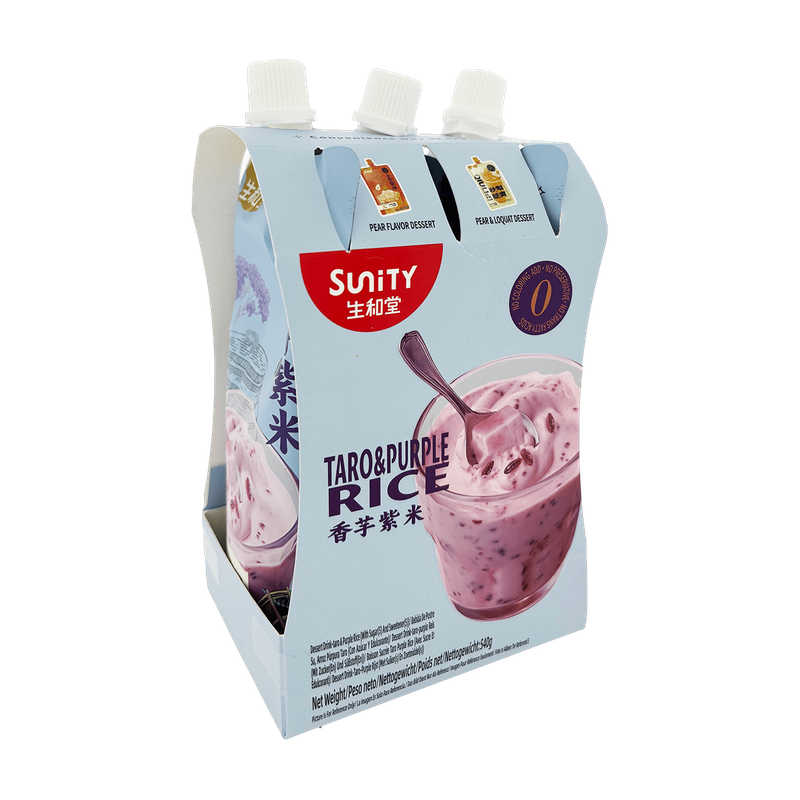 Sunity Taro and Purple Rice
