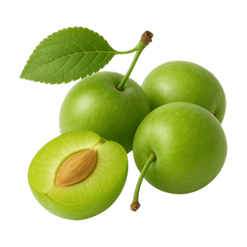 Sweet House Fruit Plum Green Grapes Plum