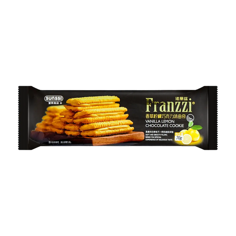 Franzzi Vanilla Lemon Chocolate Flavor Cookie