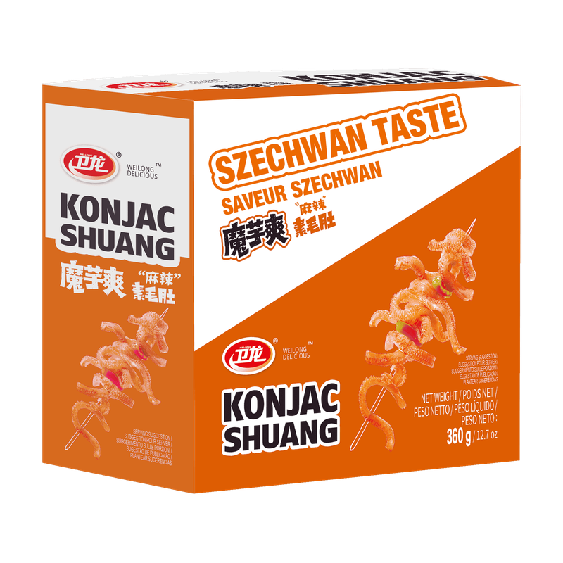 Weilong Konjac Shuang Hot & Spicy Konjac Strips