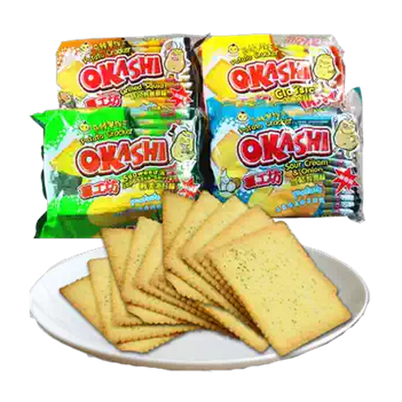 Aji Okashi Potato Cracker – Grilled Squid