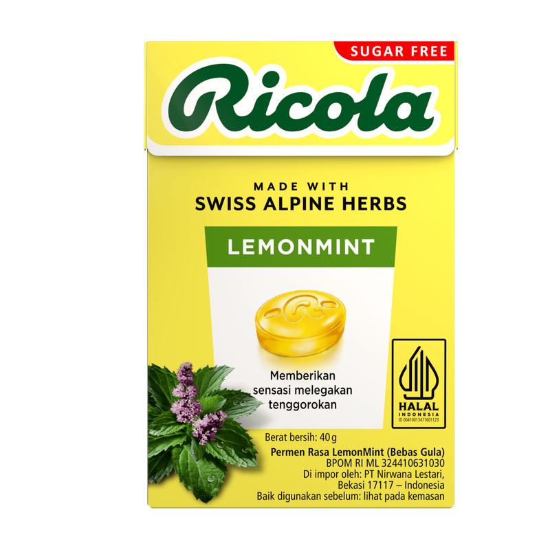 Ricola Lemonmint Swiss Herbs