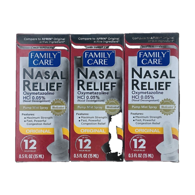 ស្ព្រាយបាញ់ច្រមុះ Family care Nasal Relief
