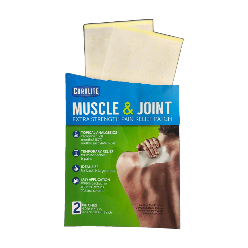 Coralite Muscle & Joint Extra Strength Pain Relief 1x2Patches