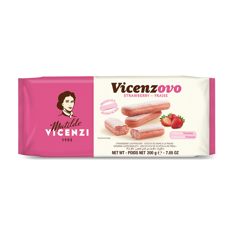 Matilde Vicenzi Vicenzovo Strawberry Ladyfingers