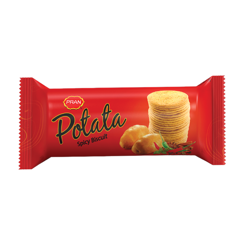 Pran Potata Potato Cheese Flavoured Biscuits