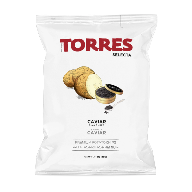 Torres Potato Chips Caviar Flavoured